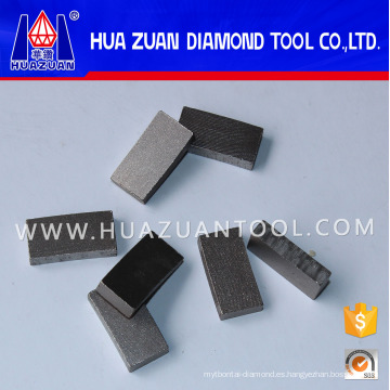 Segmento de hoja de sierra de diamante de corte de piedra de granito 40X5X12 mm